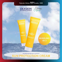 2 Pcs Derma Express Sunscreen protection Cream SPF 30 Mencerahkan
