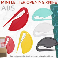 Letter Cutting Knife Scrap Opener Sharp Mail Envelope Opener Safety Papers Cutter Mini Plastic 2/4/8/10pcs