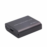 【LineQ】遊戲直播專用HDMI 4K 60Hz影音擷取卡擷取盒-4K輸出高階版