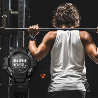 CASIO 卡西歐 G-SQUAD 心率偵測 GPS 藍芽 太陽能多元運動手錶 1111買買節 送禮推薦-黑 GBD-H2000-1B