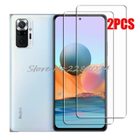 2PCS FOR Xiaomi Redmi Note 10 Pro Global High HD Tempered Glass Protective Note10 10Pro Note10Pro M2101K6G Screen Protector Film