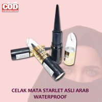 Celak Mata Stik Kajal Starlet Waterproof Asli Arab Anti Air untuk Eyeliner Muslimah Santri Tahan Lam