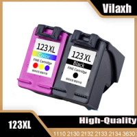 Vilaxh 123XL Remanufactured Ink Cartridge For HP 123 XL for HP123 Deskjet 1110 2130 2132 2133 2134 3630 3632 3637 3638 Printer