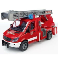 【Fun心玩】RU2532 麗嬰 德國製造 BRUDER 1：16 賓士 消防車 仿真 高質感 兒童 超大 汽車