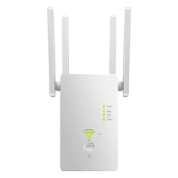 5g Wifi Repeater Wifi5 Amplifier 1200mbps Wi Fi Signal Network Extender Long Range 5Ghz Booster Increases 5 Ghz Wireless Wi-fi