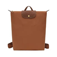 Longchamp Le Pliage Original Medium Backpack Cognac Brown