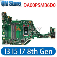 For HP 15-DY 15T-DY 15S-FQ Laptop Motherboard With Intel 5405U i3-8145U i5-8265U CPU DA00P5MB6D0 TPN-Q222 L63559-601 L63558-601