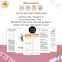 Sổ Tay Kế Hoạch Mục tiêu Nhật Ký Hàng Ngày Daily Planner - [Daily Planner - Đơn giản]