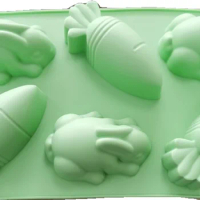 Rabbit radish soap Cake Chocolate Pudding Jelly Candy Ice Cookie Biscuit Mold Mould Pan Bakeware Wholesales