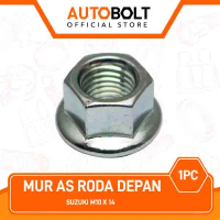 Mur Roda As Depan Suzuki M10 Flange Nut M10x14 Kunci 14 10x14 10 x 14
