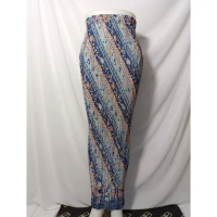 Rok Plisket Batik Pinggir Biru / Bawahan Kebaya Moderen