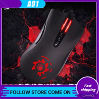 A4tech Bloody A91 Wired Mouse Rgb 4000dpi Gaming Mouse Wired Usb Gaming Programming Mouse Macro Mous