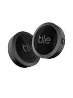 สีดำ เครื่องติดตาม Tile Sticker 2022 แพ็ค 2 ชิ้น