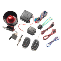 Universal One-Way Car Alarm Vehicle System Protection Security System +2 Remote Control Burglar