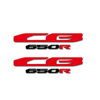 Motorcycle Bicycle Fuel Tank Fairing 3D Sticker Wheel Helmet Rim Logo Decal for Honda CB650R CB 650R CB650 R 650