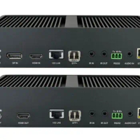 IP Streaming Networked AV encoder/decoder with HDMI and DP inputs up to 4K/60Hz/4:4:4, Dolby Vision for for HDMI/DP transmission