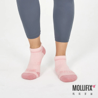 Mollifix 瑪莉菲絲 抗菌拇指外翻跑步襪 21-24、運動襪、抗菌除臭、襪、五指襪(粉)