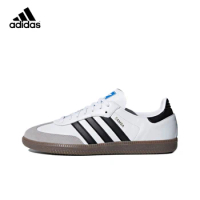 Original Adidas Samba Light color Men's and Women's Unisex Skateboard Casual Classic Low-Top Retro Sneakers Shoes B75806