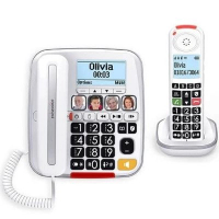 SWISSVOICE XTRA 3355 CORDLESS COMBO TELEPHONE WHITE (V000) 