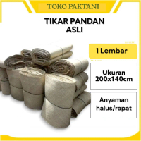 Tikar Pandan Jumbo 200x140cm - Samak/Tiker Jenazah Lesehan Camping Outdoor Daun Pandan Duri klasa