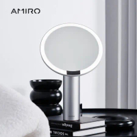 AMIRO 全新第三代Oath自動感光 LED化妝鏡 國際精裝彩盒版 雲貝白(美妝鏡 LED鏡)