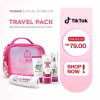 Youbaby Travel Pack 30ML | Baby Skincare For Newborn | Moisturizers | Suitable for G6PD