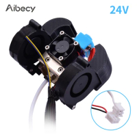 Aibecy Ender Full Assembled Extruder Hotend Kit 0.4mm Nozzle Cooling Fan with Aluminum Heating Block for Ender 3 Pro 3D Printer