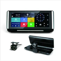 6.86" HD TFT LCD Touch Screen Dash Camera With GPS Car Dashboard Camera Driving Recorder