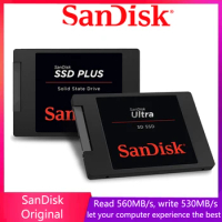 Original SanDisk SSD Ultra 500GB 3D SSD SATAIII 500GB 1TB 2TB 4TB Internal Solid StateHard Drive HD Disk 2.5 for Laptop Computer