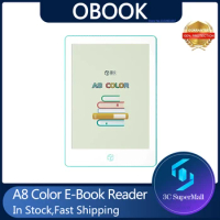 New OBOOK A8 Color Eink E-book Reader 6inch Portable Pocket Reader Android 11 System E-book Reader 32G Support Epub/PDF/FB2 Ect.