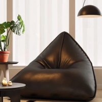 Single Recliner Bean Bag Sofa Puffs Outdoor Relaxing Comfortable Fillings Bean Bag Sofa Reading Pouf Chambre Furnitures HDH