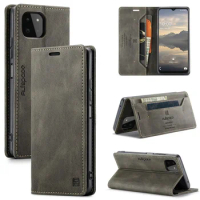 For Samsung Galaxy A22 5G Case Flip Leather Phone Cover For Samsung Galaxy A22S Case Luxury Magnetic Flip Wallet Coque