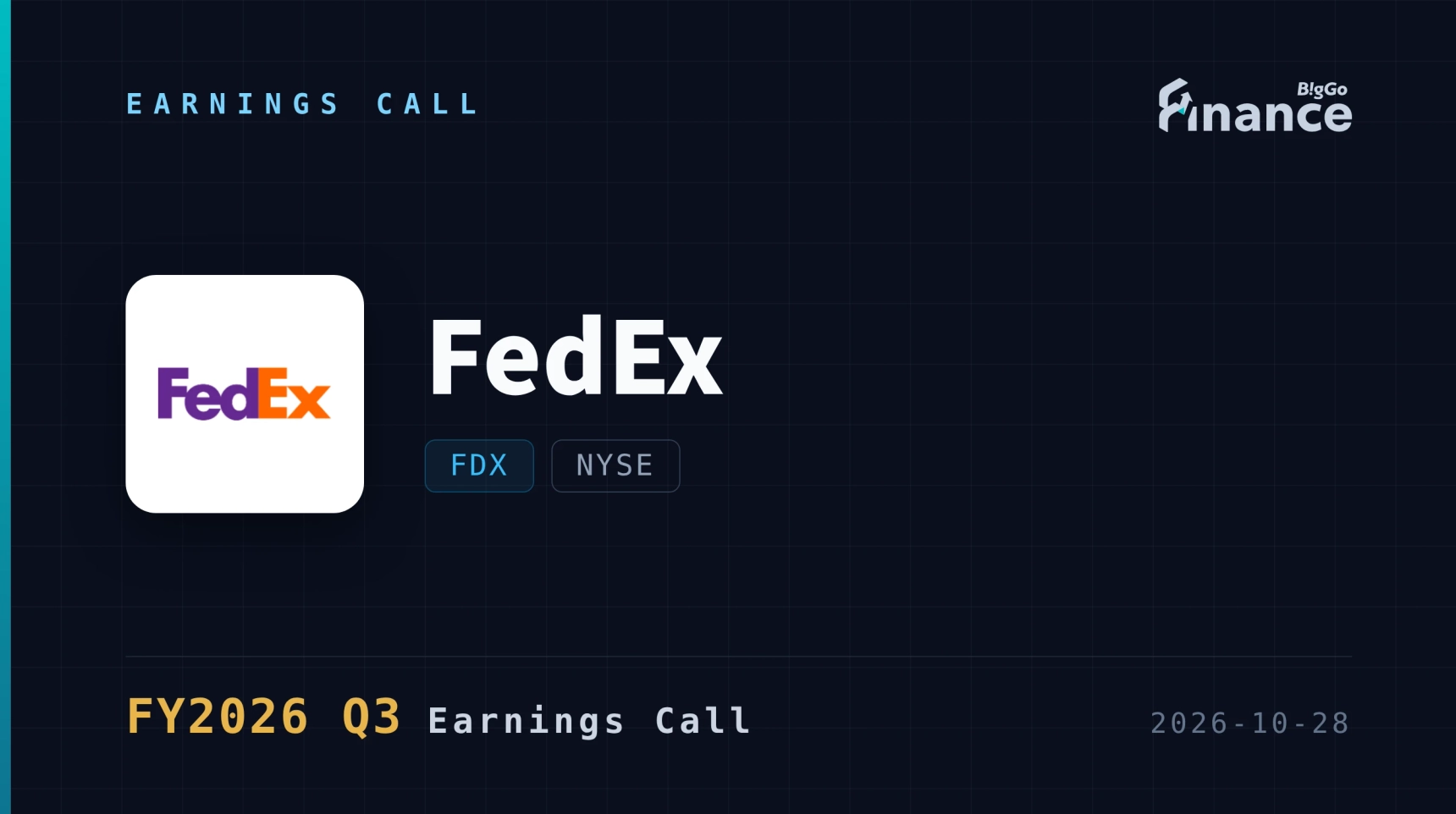 [FedEx Q3 2026 Earnings Call] FedEx Lifts Full-Year EPS Guidance to $18 ...
