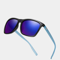 New Design TR90 Ultralight Short Sight Sun Glasses Polarized Mirror Sunglasses Custom Made Myopia Minus Prescription Lens -1To-6