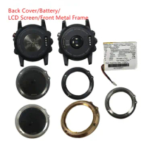 LCD Screen Back Case Battery 361-00034-02 For Garmin Fenix 3 HR Fenix3HR GPS Multi-sport Training Repair Replacement parts