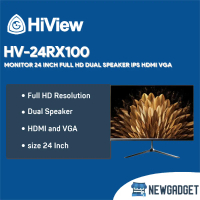 HIVIEW HV-24RX100 MONITOR 24 INCH FULL HD DUAL SPEAKER IPS HDMI VGA