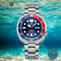 PAGANI DESIGN New Abalone Diving Men Mechanical Wristwatches Luxury Sapphire Glass Automatic Waterproof Watch Relogio Masculino