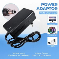Power Adaptor 18V - 24V 2A LED Universal CCTV Kamera AC To DC Volt Supply 2420 1820 18V 2A