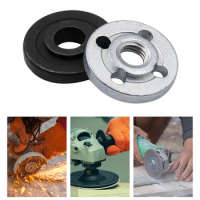 2pcs Stainless Steel Lock Nuts Flange Nut Inner Outer Kit Angle Grinder Electric Tool Accessories