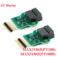 MAX31865 PT100/PT1000 RTD Digital Acquisition Module Converter Board Low Temperature Drift Reference Resistance High-precision