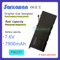 SARKAWNN 4CELLS 7.6V 7900mAh PW23Y RNP72 TP1GT Laptop Battery For DELL XPS 13 9360