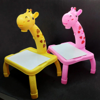 STO Toy Children Projection Drawing Board Cute Graffiti Drawing board Multi-functional Early Educati