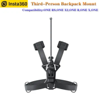 Insta360 Third-Person Backpack Mount Capture Every Angle Hands-free for Insta360 ONE X2/ONE R/ONE RS 360 Camera Accessories