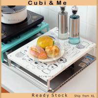 C&M Cartoon Gas Stove Protective Cover Rack Gas Stove Stand Pot Holder Induction Stove Cover Holder