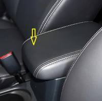 สำหรับ Subaru XV 2012-2018 Subaru Forester 2013-2019Customzied ไมโครไฟเบอร์หนังที่เท้าแขนตรงกลางกล่องปกภายในรถ