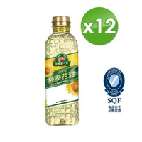 【得意的一天】100%純葵花油1L*12瓶(新裝上市)