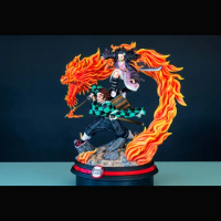 Demon Slayer KD Studio Tanji Lang Mi Douzi 1/4 Scale GK Limited Edition Resin Handmade Statue Figure Model Size:54*47*51CM