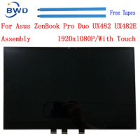 18100-1401 14.0 1920X1080IPS EDP LCD Screen Assembly With Touch For ASUS ZenBook Duo 2021 UX482 UX 482 UX482EA UX482EG Screen