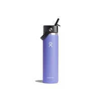 【【蘋果戶外】】Hydro Flask【寬口 / 吸管蓋 / 710ml】24oz 紫藤花 美國不鏽鋼保溫保冰瓶 保冷保溫瓶 保溫水壺 不含雙酚A