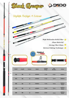 Shikari - Joran Kujira Fiber Solid - Joran Pancing 240CM